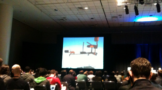 Illustration for article titled AVC at GDC '10, Day Two: Rants, adultery on the DS, and boxes jumping on other boxes